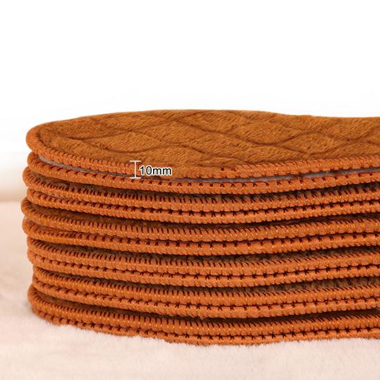 2 Pairs Fall Winter Shoe Insoles Thickened Warm Cozy Insoles for Men Women Cold Weather Foot