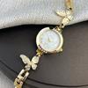 Butterfly Diamond Delicate Small Bracelet Watch Creative Digital Ladies Quartz Watch