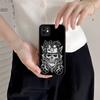 Чехол для телефона S-Slayers Band для IPhone 16 15 14 13 12 11 Pro Max Plus X XS MAX Черный Матовый Чехлы для Телефона