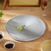 Circular Corn Fiber Coasters With Modern Minimalist Design For Restaurant Use