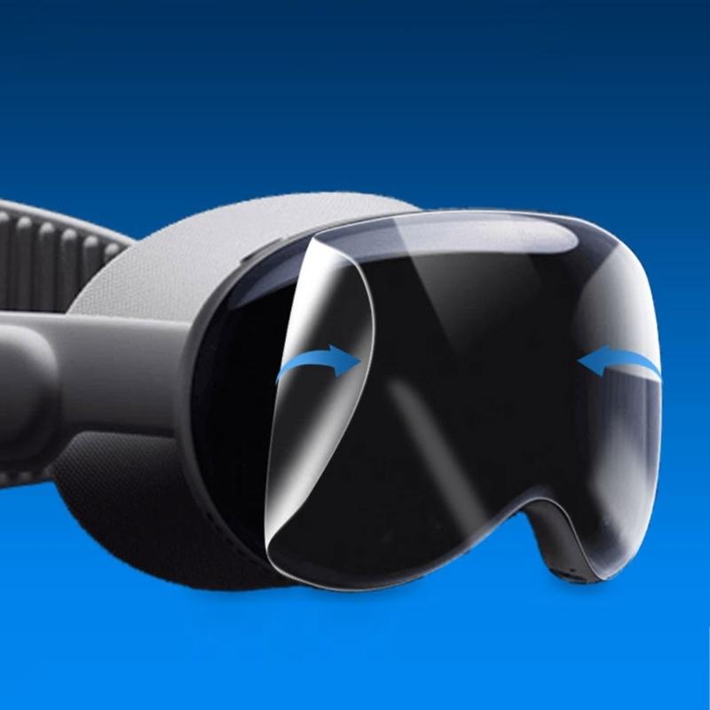 1 шт. Защитная пленка для линз из прозрачного стекла для очков Vision Pro MR, водонепроницаемая, с защитой от отпечатков пальцев и царапин