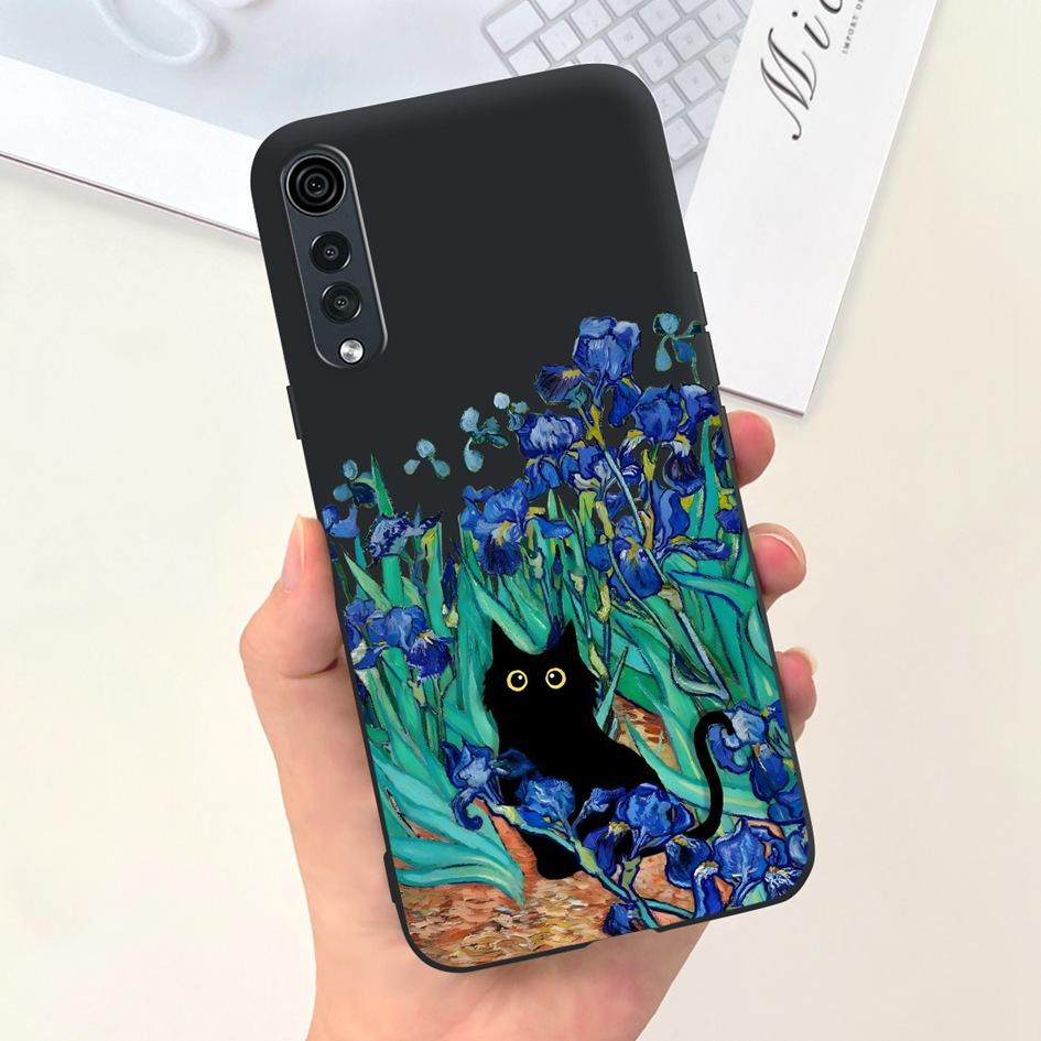 Для чехла LG Velvet Чехол для LG Velvet 5G LMG910EMW Ударопрочный Силиконовый Модный Расписной Мягкий Funda Для LGVelvet 5G UW LM-G900V Coque
