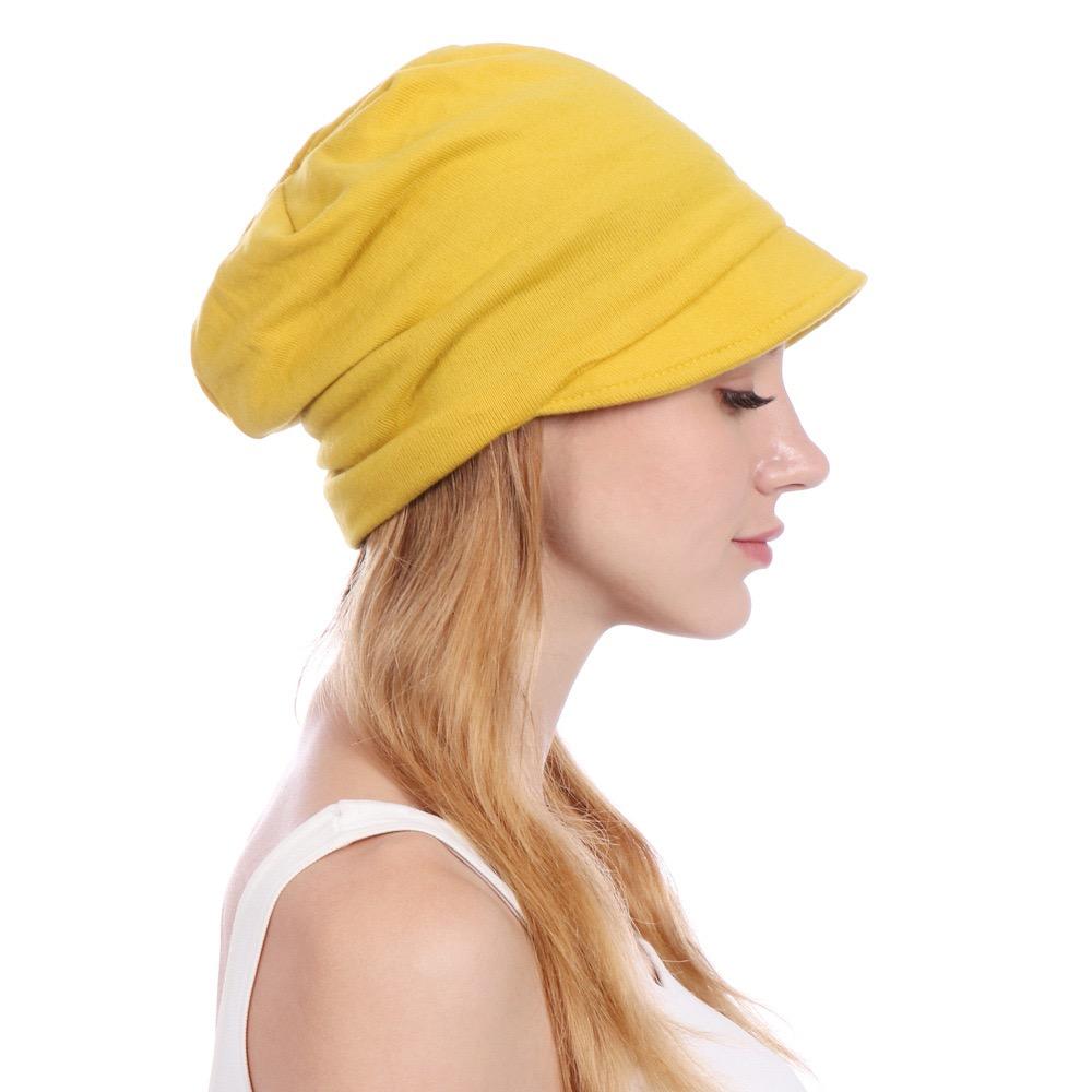 New Fashion Turban Cap For Women Muslim Plain Brim Hats Stretch Turban Chemo Loss Head Wrap Beanie Casual Head Wrap Scarf