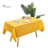 Disposable Tablecloth PE Material Thick Rectangular Table Cloth Easy To Use Solid Color Table Cover Birthday Party Decoration
