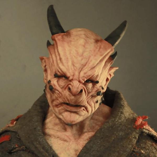 Halloween Horns Warcraft Mask Easter Horror Cow Devil Horns Spoof Mask