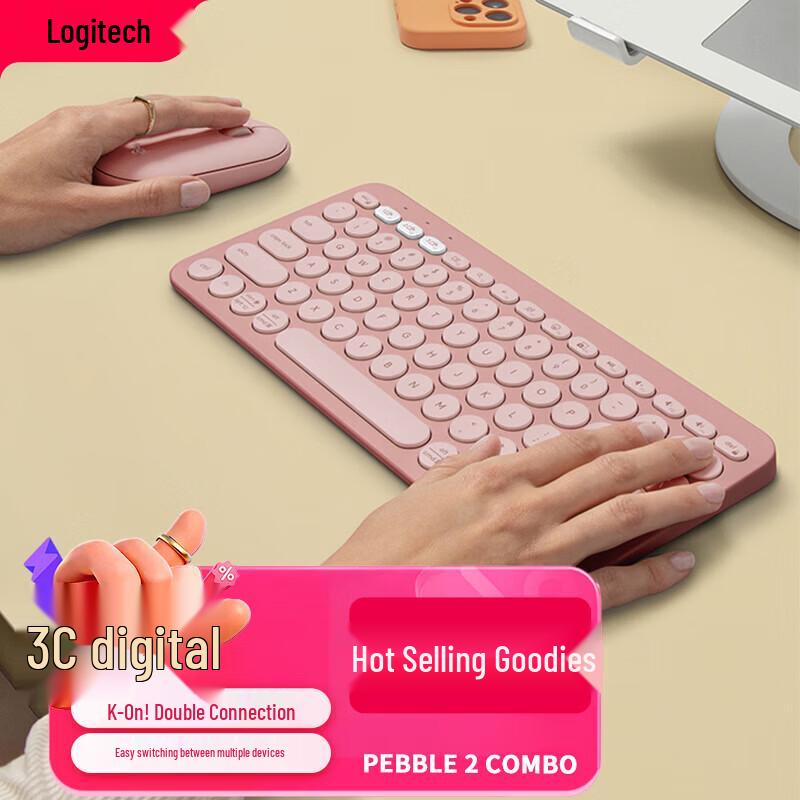 Logitech PEBBLE 2 COMBO Беспроводной набор: Клавиатура и Мышь