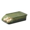 Egg Holder Innovative Auto Rolling Egg Organizer Stacked Egg Tray Fridge Egg Storage Box for Home