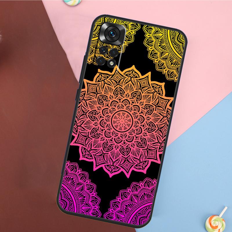 Чехол-мандала для Xiaomi Redmi Note 14 13 12 9 10 11 Pro 9S 10S 11S 12S Redmi 14C 10C 12C 13C