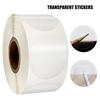 500Pcs/Roll Clear Sticker Scrapbooking For Package Evenlope Seal Labels Sticker