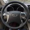 Для Toyota Camry 2006-2013 Highlander 2009-2013 Автомобильный чехол на руль Ручная прошивка Кожаный защитник Оплетка Автомобильная деталь
