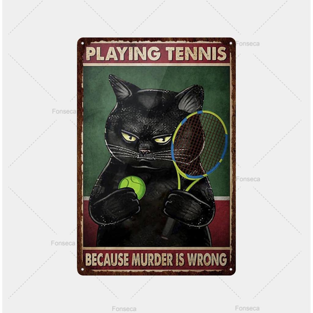 Вывеска с изображением кошек, расписная металлическая вывеска для комнаты, декорированный бар, настенный постер, жестяная банка, винтажное ощущение ржавчины, напиток, железная тарелка, украшение для отеля с пивом