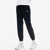 New FILA Knitted Sweatpants Women's Jet Black F11W229803FBK