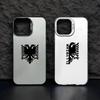 Чехол для телефона с флагом Албании для iPhone 17 Air 16 e 15 14 13 12 11 Pro Max Plus Mini SE 2020 2022 Ударопрочный бампер