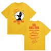 Diljit Dosanjh AURA World Tour 2026 Graphic T Shirt Unisex Y2K Gothic Round T-shirt Print Crew Neck Casual T Shirt