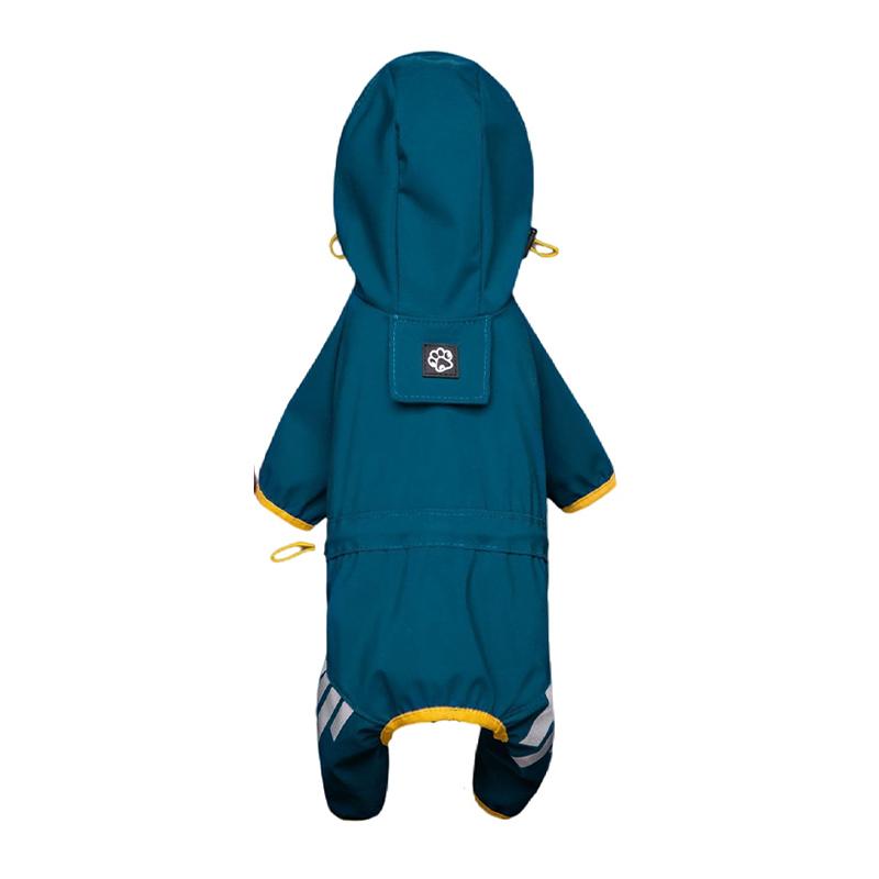 Плащ для собак, светоотражающий водостойкий плащ для домашних животных, дождевик для чихуахуа, мальтийский дождевик, комбинезон для маленьких и средних собак, плащ, комбинезон для собак