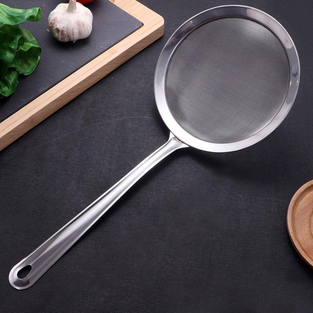 Фильтр для масла, скиммер, сетчатые фильтры, многофункциональный дуршлаг для муки, сито, кухонные принадлежности