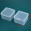 Transparent Storage Box Square Small Items Case Packing Boxes Jewelry Beads Container Sundries Organizer Fishing Tools