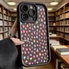 Мягкий чехол из ТПУ с пастельным леопардовым принтом для iPhone 17 16 15 14 13 12 11 Pro Max Plus Ударопрочный противоскользящий чехол