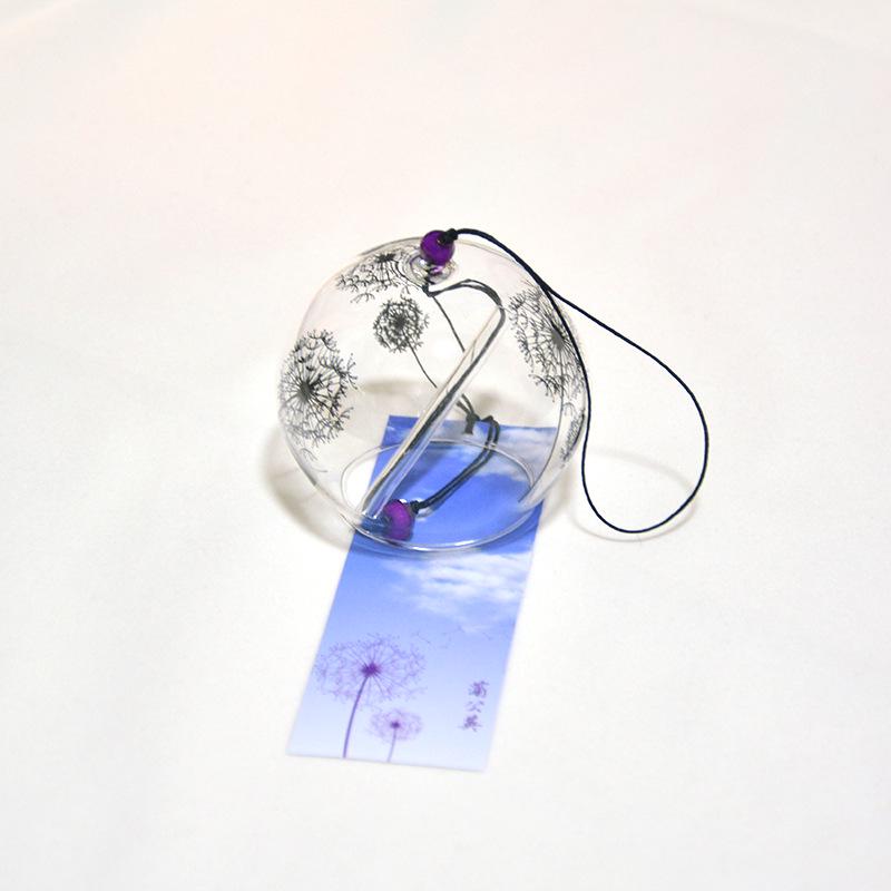 Wind Blossom Cherry Glass Chime Japanese Home Decor Ornament Birthday Gift