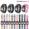 Silicone Strap for Huawei Watch Fit Smart Watches Sport Wrist Band Bracelet Belt Accessories Stainless Steel Connector with Tool