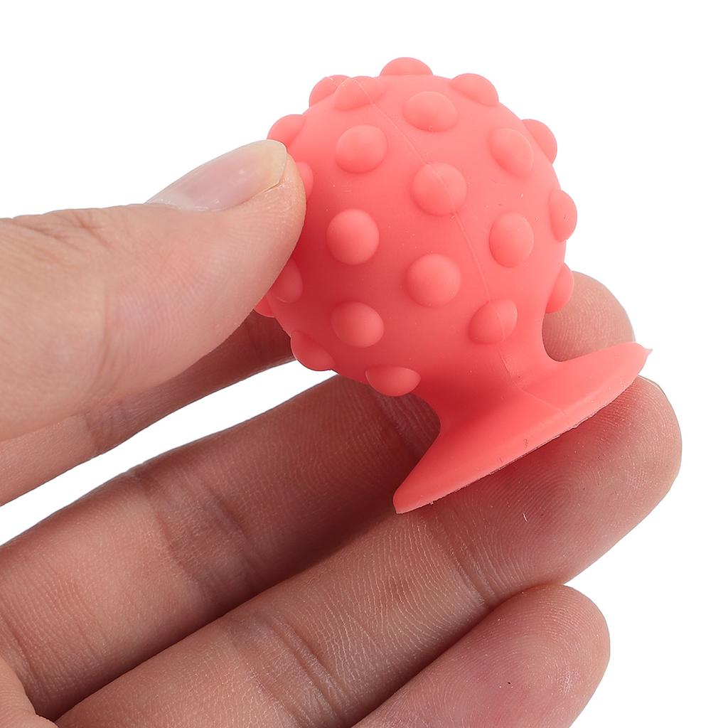 8pcs Silicone Sucker Sensory Toy Set Raised Texture Suction Cup Toys Textured Touch Toys for Children