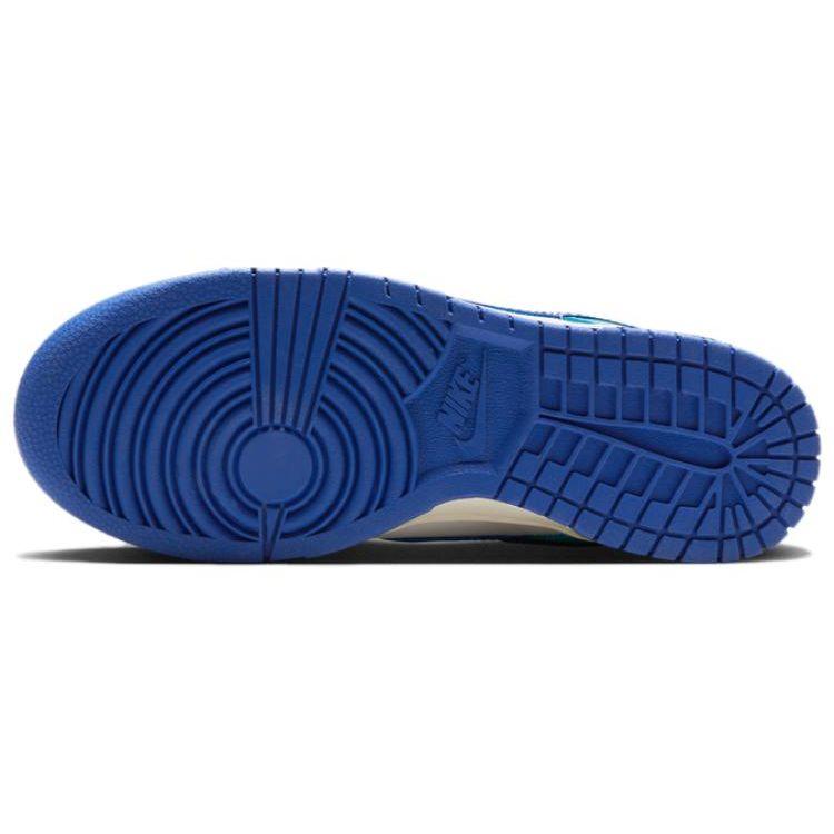 Nike Женские кроссовки Dunk Low Teal Nebula Royal White Sail Deep-Royal-Blue FQ6870-141
