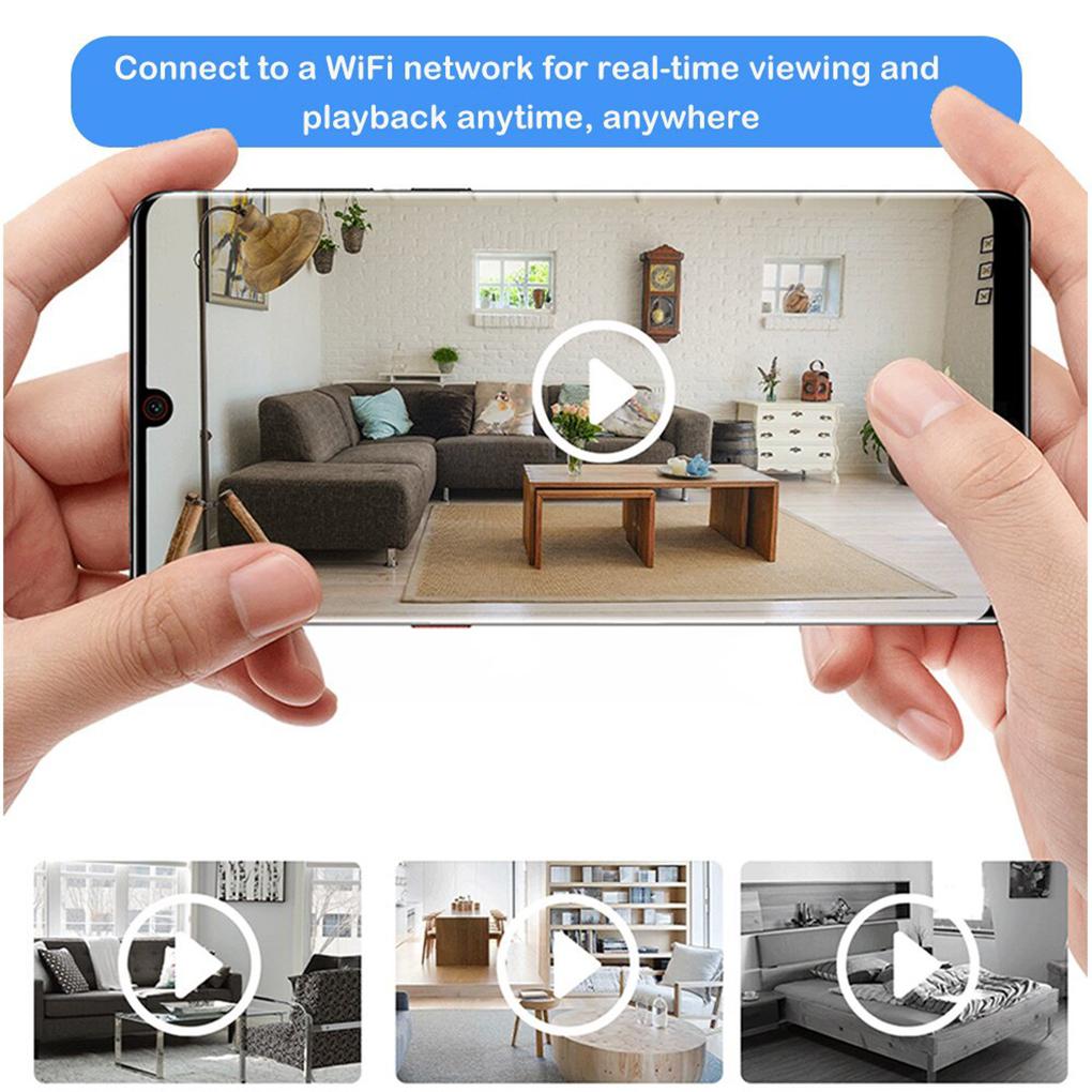 Беспроводная WiFi-камера заднего вида со встроенным аккумулятором, ночное видение с кронштейном, камера заднего вида с направляющей