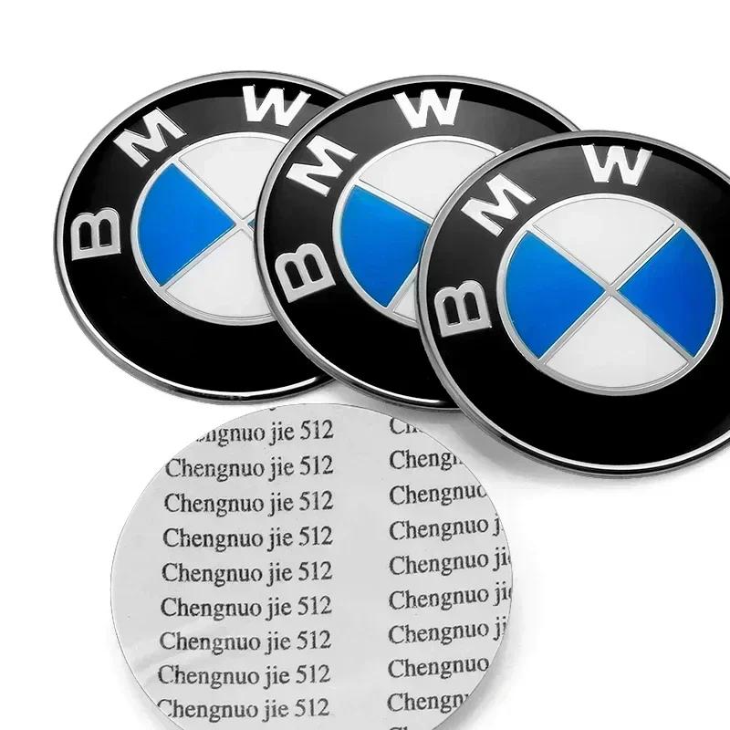 4pcs 56/60/65/70mm Car Wheel Hub Center Caps Cover Emblem For BMW X3 X5 F10 F01 F11 F20 F30 E87 E39 E60 E46 E91 E92 Car Badge BM5