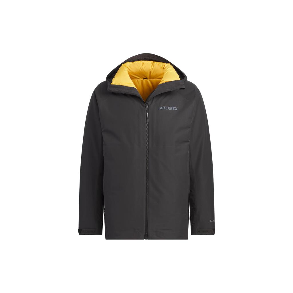 adidas RAIN.RDY Водонепроницаемая, Ветрозащитная и Дышащая Ветровка Мужская Черная IL8972