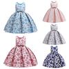 Kids Girls Dot Princess Bridesmaid Pageant Gown Birthday Party Wedding Dress