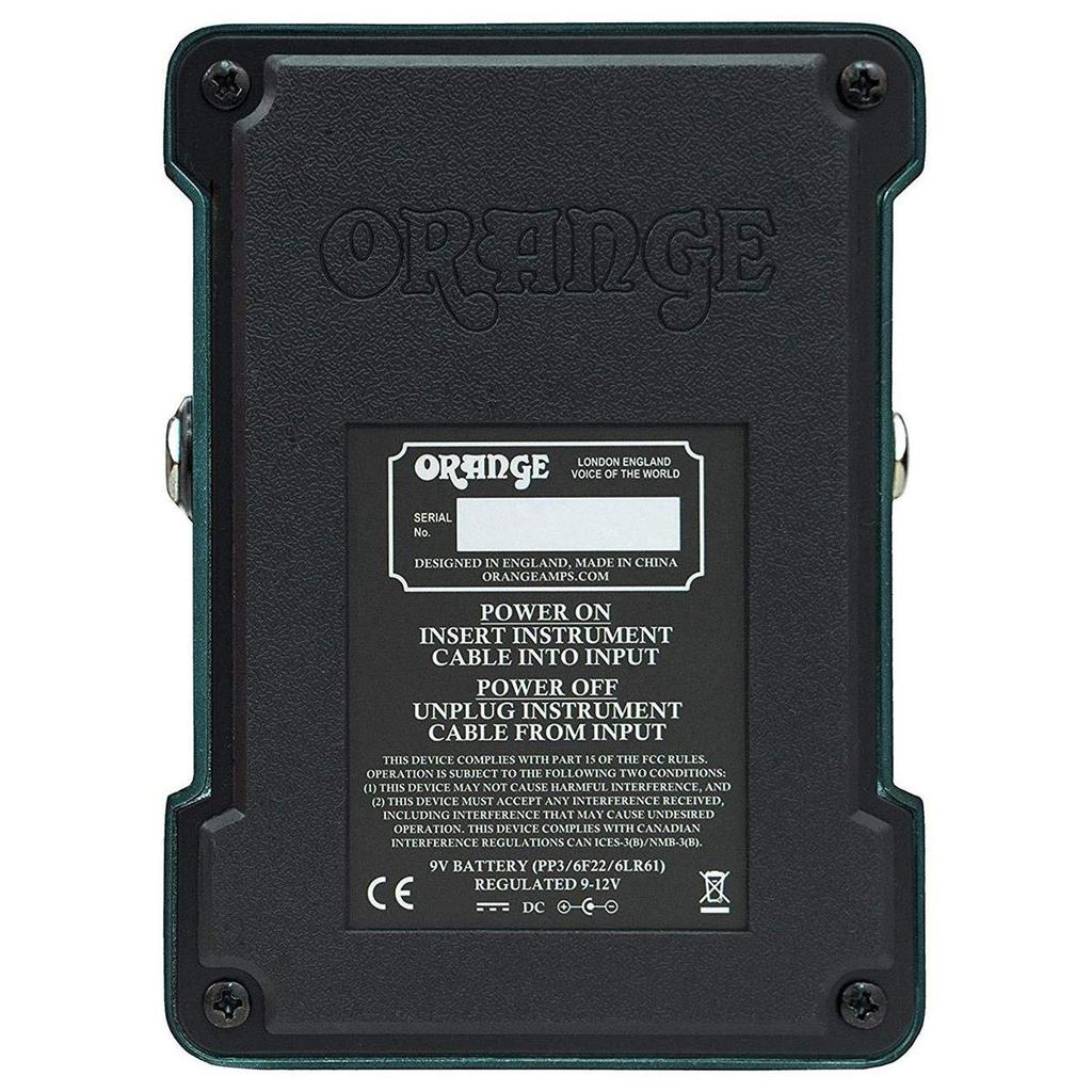 Оранжевая шуба Октава Fuzz Педаль Октава Fuzz Педаль