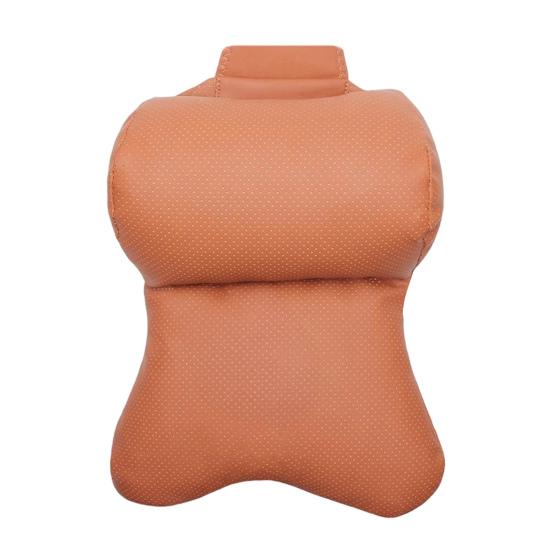 Car Neck Pillow Ergonomic Breathable Car Headrest Neck Cushion with Elastic Strap Adjustable Cervical