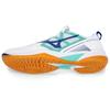 Mizuno Wave Fang Zero Non-Slip Durable Badminton Shoes Unisex Shoes White Green Blue 71GA219025