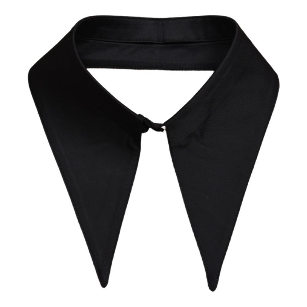 Round Collar Fake Collar Solid Color Lapel Half Shirt Fashion False Collar Women Girls