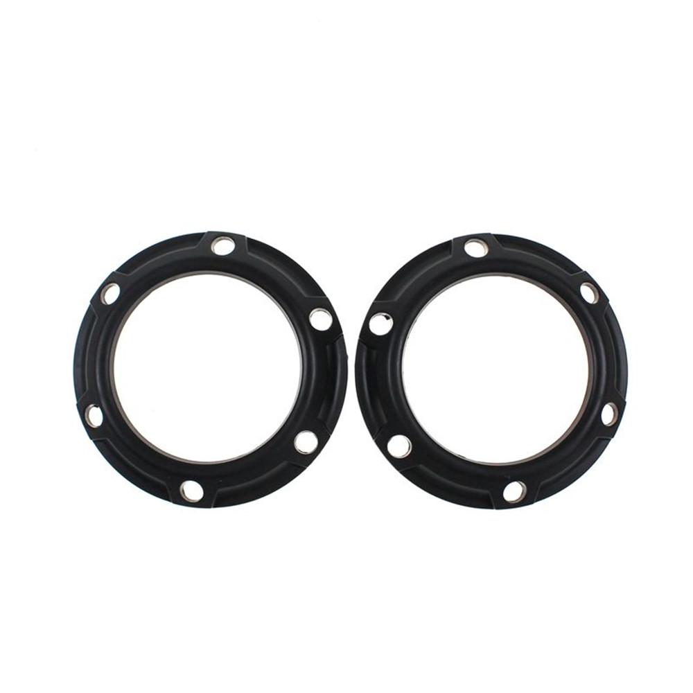 Новые 2 x Черные Накладки на Рамки Передних Противотуманных Фар для Mitsubishi Outlander 2007-2009