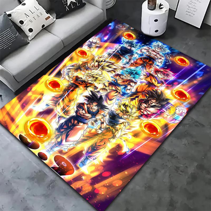 Dragon Ball Super Carpet Rug For Living Room Bedroom Home Sofa Decoration Kids Play Nonslip Floor Mat
