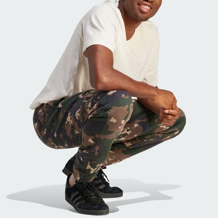 Adidas Оригинальные брюки AAC Camo мужские брюки темно-зеленые IR9475