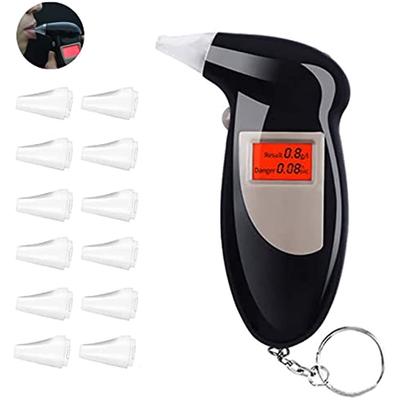 Тестер спирта Тестер спирта Профессиональный тестер алкоголя со светодиодным дисплеем Цифровой быстрый портативный полупроводниковый сенсорный измеритель