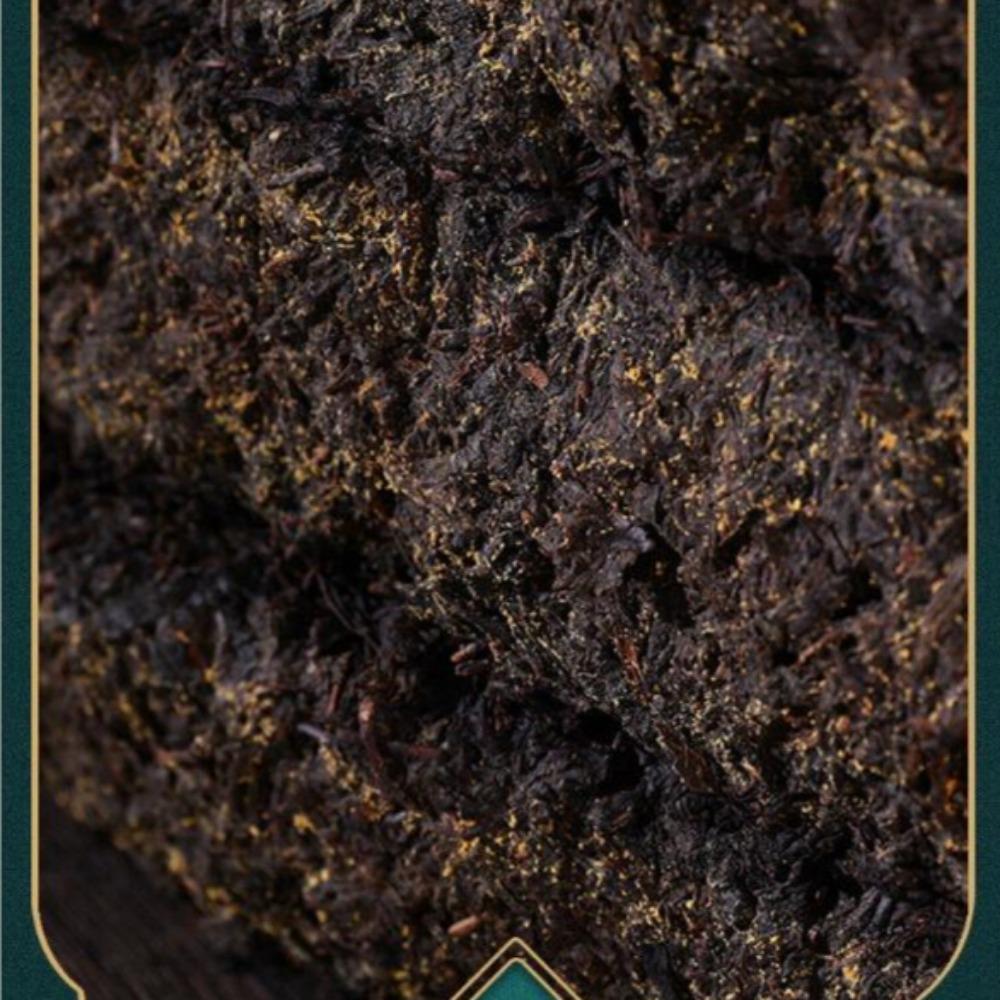 1000kg Anhua Black Tea Golden Flower Hand-built Fu Brick Tea Golden Black Tea