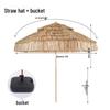 Iron Curtain Cloud Thatch Sunshade Umbrella