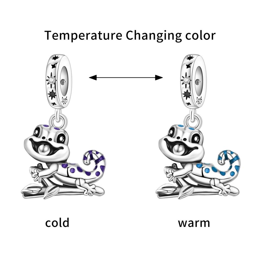 925 Silver Cute Raccoon Beads Fit Bracelets Decoration DIY Birthday Party Gift Jewelry Bracelets Accessory