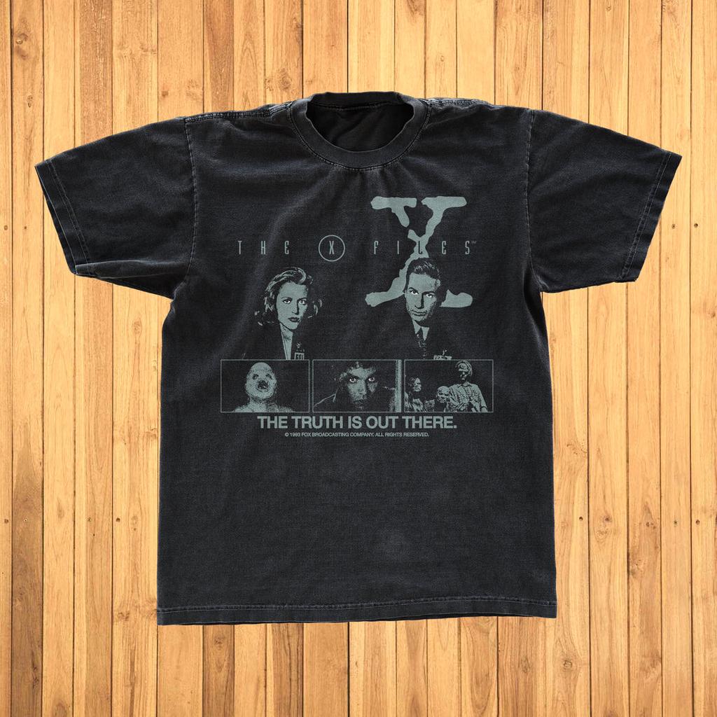 The X-Files T-Shirt Vintage Sci-Fi TV Series Graphic Tee S-5XL