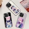 Чехол для телефона Happy Sugar Life Для iPhone 17 16 15 14 13 12 11 Pro Max Plus Цветной Ударопрочный Задняя крышка Серебристый