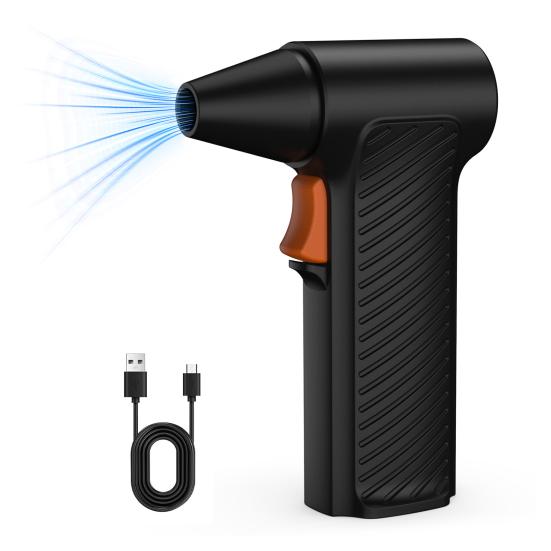 Воздуходувка 110000 об/мин Регулируемая скорость USB перезаряжаемый бесщеточный мотор пылеудаляющий фен компактный