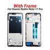 Note 11 Pro Black Frame For Xiaomi Redmi Note 11 Pro Frame 2201116TG