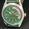 ВИНТАЖНЫЕ ОТРЕМОНТИРОВАННЫЕ МУЖСКИЕ АВТОМАТИЧЕСКИЕ ЧАСЫ SEIKO 5 6309A ЯПОНИЯ ЗЕЛЕНЫЕ a440825-4