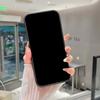 For iPhone 16 Pro Magnetic Case Mirror Surface TPU+PC Phone Cover with Lens Frame Kickstand
