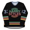 HarryStyles Вместе, Вместе Хоккейные майки с длинным рукавом V-образный вырез Свободные футболки Дизайн певца 3D-печать Унисекс футболка