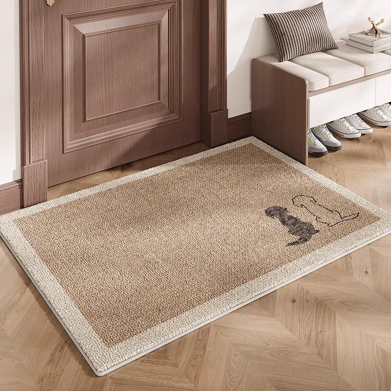 Outdoor Non Slip Door Mat Wear Resistant Soft Entrance Rug Funny Decorative Floor Mat For Home