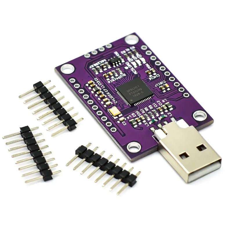 НОВЫЙ FT232H многофункциональный высокоскоростной USB-JTAG UART/ FIFO SPI/ I2C модуль